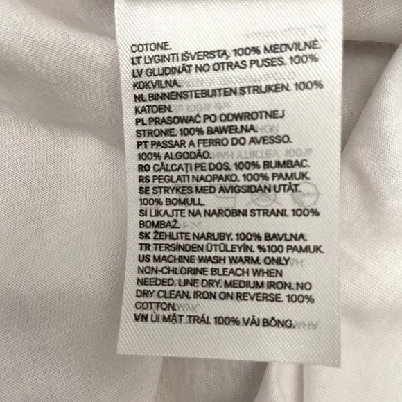 H&M White Tee Shirt - Picture 4 of 4